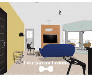 Modélisation 3D d'un appartement parisien